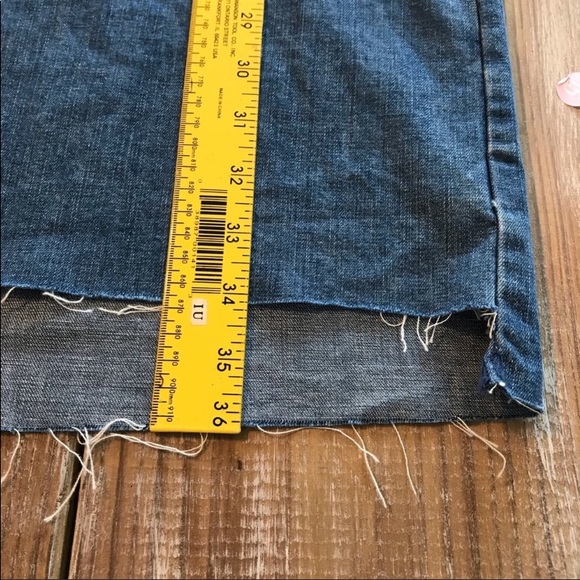 Lucky Brand Denim Long Sleeve Raw Hem V-Neck Dress - Picture 8 of 8